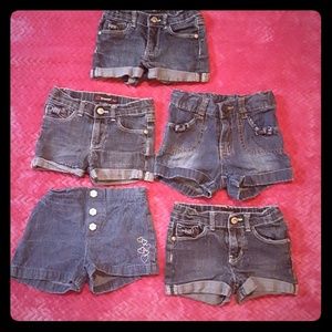 3t girls shorts bundle
